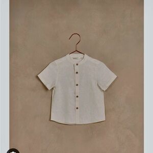 Baby linen shirt by Noralee
